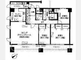 LOOP-M 1504 間取り図