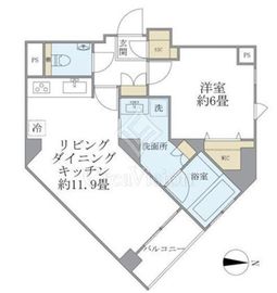 TKD本郷 901 間取り図