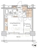 ブランシエスタ木場 407 間取り図