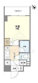 エストライフ勝どき 305 間取り図