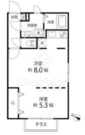 Branche目黒 (ブランシェ目黒) 101 間取り図
