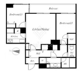 センチュリーパークタワー 16階 間取り図