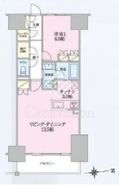 トラープランド翠命館 1102 間取り図