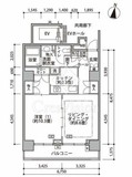 東雲キャナルコートCODAN 18-1102 間取り図
