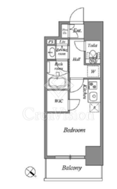 コスモグラシア板橋区役所前 602 間取り図
