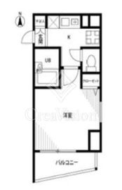 プレール麻布十番 2階 間取り図