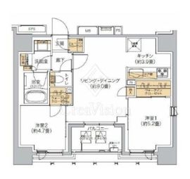 リビオメゾン西麻布 506 間取り図