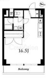 日興パレス南麻布 3階 間取り図
