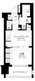 ライオンズアイル赤坂 9階 間取り図