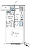 ＣＲＥＡＴＩＦ桜新町 203 間取り図