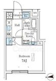 ＣＲＥＡＴＩＦ桜新町 207 間取り図