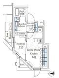 ＣＲＥＡＴＩＦ桜新町 405 間取り図