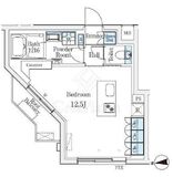 ＣＲＥＡＴＩＦ桜新町 306 間取り図