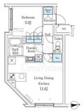 ＣＲＥＡＴＩＦ桜新町 402 間取り図