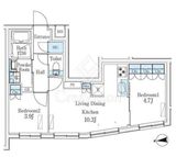 ＣＲＥＡＴＩＦ桜新町 106 間取り図