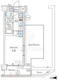 ベルファース品川大井町 507 間取り図