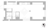 天神町place 204 間取り図