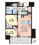 シャリエ椎名町 2階 間取り図