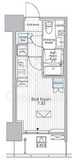 パークアクシス市川 910 間取り図