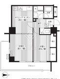 コスモリード西日暮里 902 間取り図