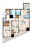 RALLY'S (ラリーズ) 7階 間取り図