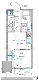 パークアクシス西大島コンフォートスクエア 328 間取り図
