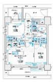 デュオステージ海老名Ⅱ 9階 間取り図