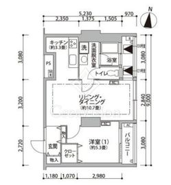 東雲キャナルコートCODAN 12-1211 間取り図