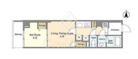 JP noie 駒沢大学 204 間取り図
