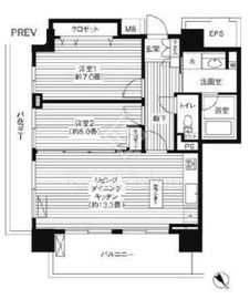 グランピラー高井戸 305 間取り図