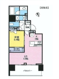 ザ・パークハウス渋谷美竹 11階 間取り図