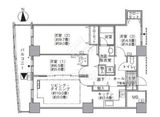 アクティ汐留 4005 間取り図