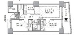 アクティ汐留 1507 間取り図