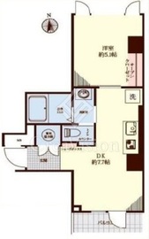 朝日八丁堀マンション 4階 間取り図