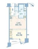 グランドパーク恵比寿センシュアス 3階 間取り図