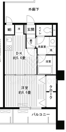 ラフィーネ港北 302 間取り図