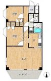 インペリアル常盤松 5階 間取り図