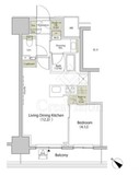 ザ・パークハビオ江古田 1204 間取り図
