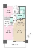 リステージ赤羽台ヒルトップテラス 3階 間取り図
