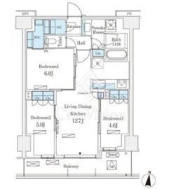 ロイヤルパークス赤羽ノース 453 間取り図