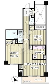 ピュアステージ千歳船橋 304 間取り図