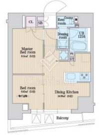 ラクレイス曳舟 8階 間取り図