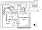 パークコート虎ノ門 17階 間取り図