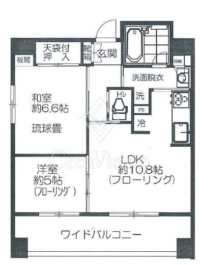 フレンシア田端南 301 間取り図