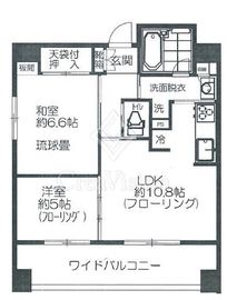 フレンシア田端南 301 間取り図
