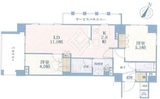 クレヴィアたまプラーザ 3階 間取り図