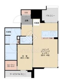 ルジェンテ文京春日 13階 間取り図