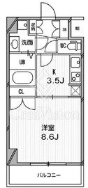 スペーシア高円寺Ⅰ 201 間取り図