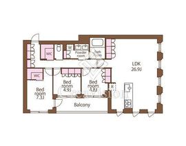 Embassy Suite 202 間取り図