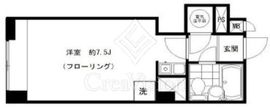 パシフィック乃木坂 8階 間取り図